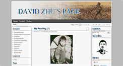 Desktop Screenshot of davidzhu.me